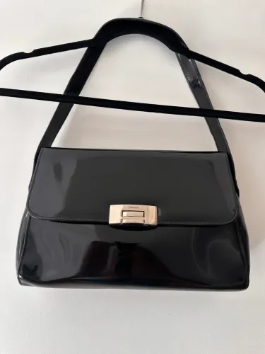 Bolsa Preta em Vinil