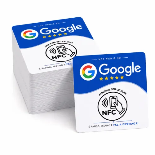 Placa Adesiva Chip NFC Para Avaliação