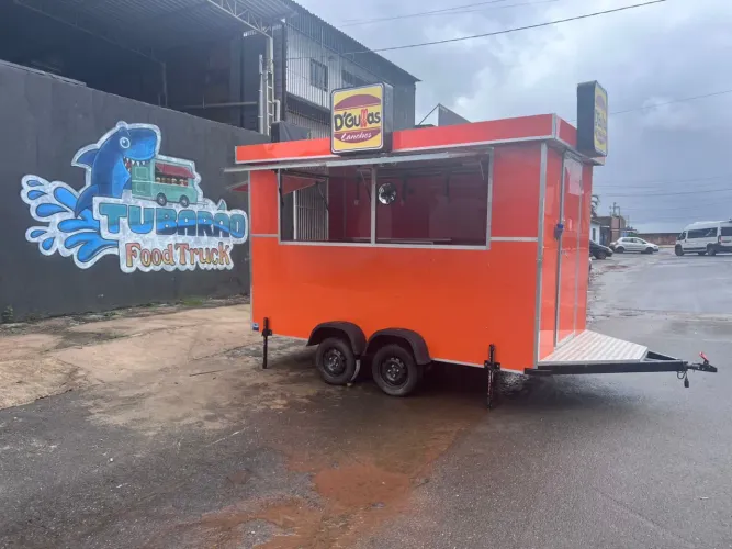 Trailer food truck