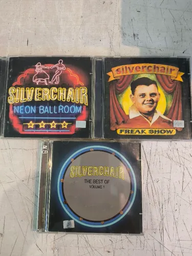 Cds da banda SILVERCHAIR - THE BEST OFF VOL 1/FREAK SHOW/NEON BALLROOM lote 3 unidades