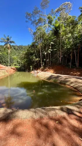 Terreno 10.000m² com lagoa, nascente e riacho a 3 km do centro de Domingos Martins/ES - ac