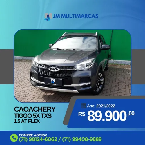 Chery Tiggo 5X TXS 1.5 16V Turbo Flex Aut. 2022