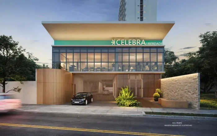 Apartamento 2 quartos na melhor localização da Liberdade com área de lazer completa
