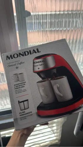Cafeteira Mondial Smart Coffee - Vermelha | 2 Xícaras