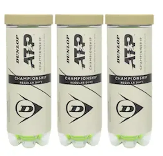 Tubo com 3 bolas de Tênis Dunlop lacrado