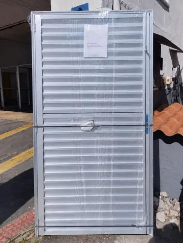 PORTA DE ALUMÍNIO 1 METRO - DIRETO DA FÁBRICA