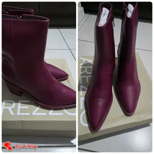 Bota Arezzo Couro
