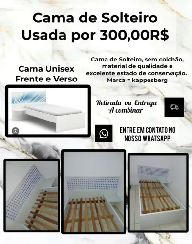 Cama solteiro infantil