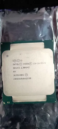 Processador intel XEON e5-2670V3 3.1GHz turbo 12/24 threads DDR4 LGA2011
