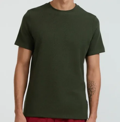 Camisa Marfinno básica verde tamanho M, usada apenas uma vez 