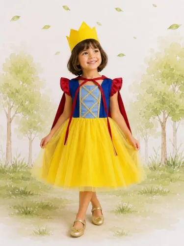 Fantasia Branca de neve 4 anos