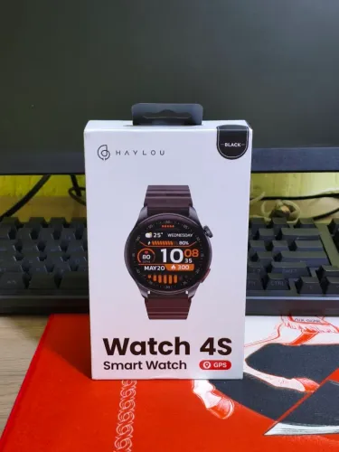 Smartwatch Haylou Watch 4S GPS Integrado AMOLED 1.43" Novo