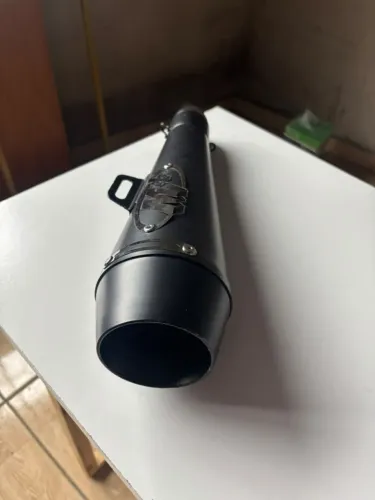 Ponteira Escapamento M4 Universal Para Motos Hornet Xj6 Srad