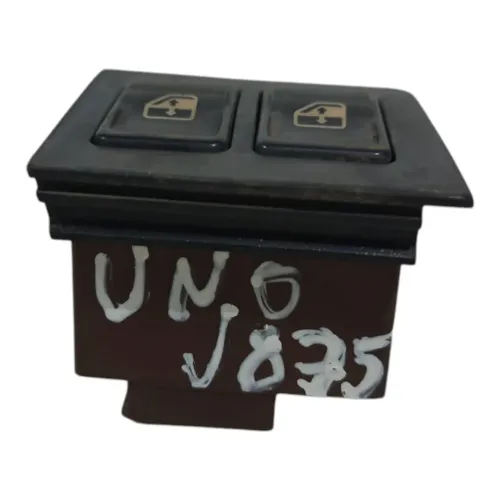 Botão Comando Vidro Porta Motorista Fiat Uno 1993 94 A 2001