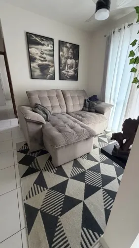 ? SOFÁ 2,20M ? R$ 1.000 | TAPETE + 4 CADEIRAS DE BRINDE ?