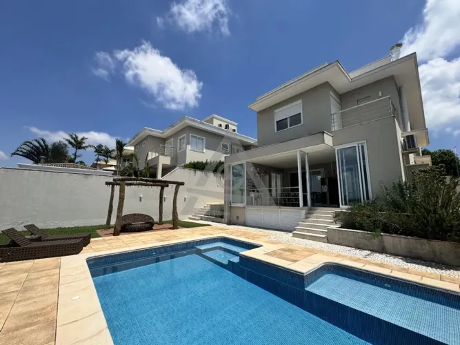 Casa à venda em Campinas, Alphaville Dom Pedro, com 3 suítes, com 303 m², Alphaville Dom P