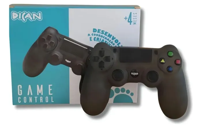 Brinquedo mordedor controle video game control mordedor dican