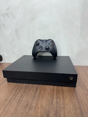 Xbox One X | Controle + Cabos | 1 Ano Garantia | Loja Física