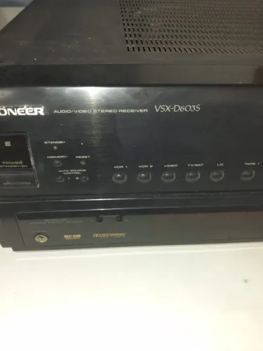 Pioneer VSX-D603S receiver de áudio e vídeo vintage