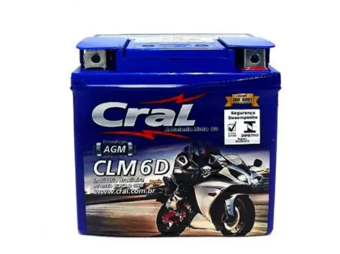 Bateria Cral CLM6D 6ah