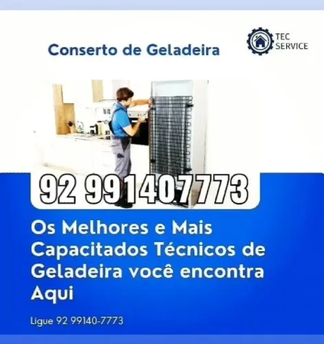 Geladeira conserto refrigeração manutecao de Geladeira 