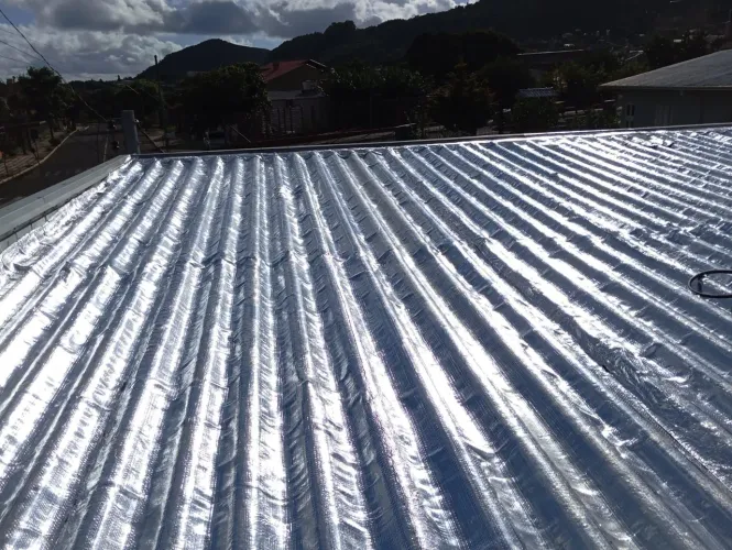 Manta asfáltica aluminizada 3 milímetros 