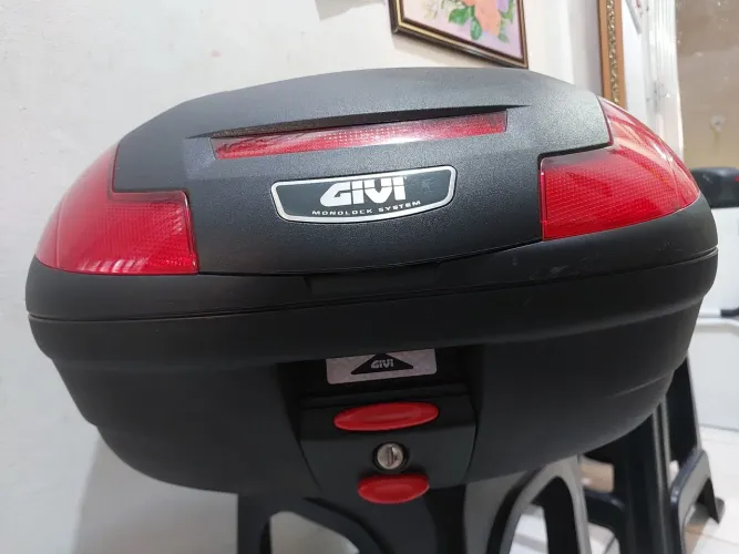 Baú Bauleto Monolock Moto Givi E470n E470nt 47 Litros