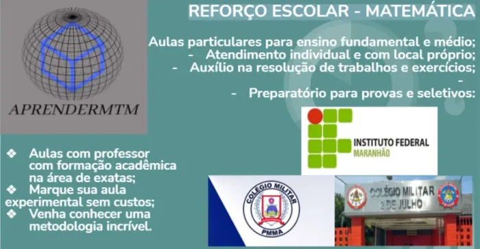 Reforço em Matemática (Ipem São Cristóvão)