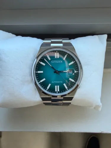 Relogio Citizen Tsuyosa NJ0151-53X - Teal / Verde Petróleo - Automático - Full Set