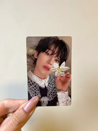 Photocard Oficial Sunoo Enhypen Album Orange Blood + Sleeve