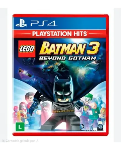 Vendo lego batman 3, Lego O Hobbit, Lego Marvel Super Herói e Payday 2, todos de ps4