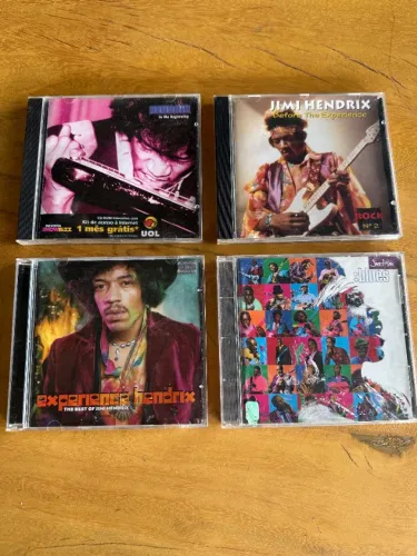 Jimi Hendrix - Lote c/ 4 CDS