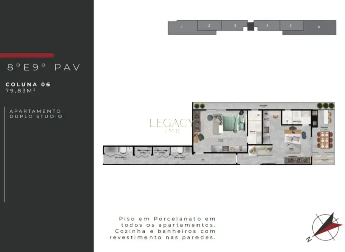 Apartamento com 2 Dormitorio(s) localizado(a) no bairro Barro Vermelho em Vitória / ES Ref