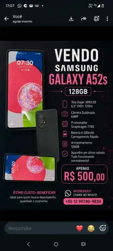 A52S 128Gb
