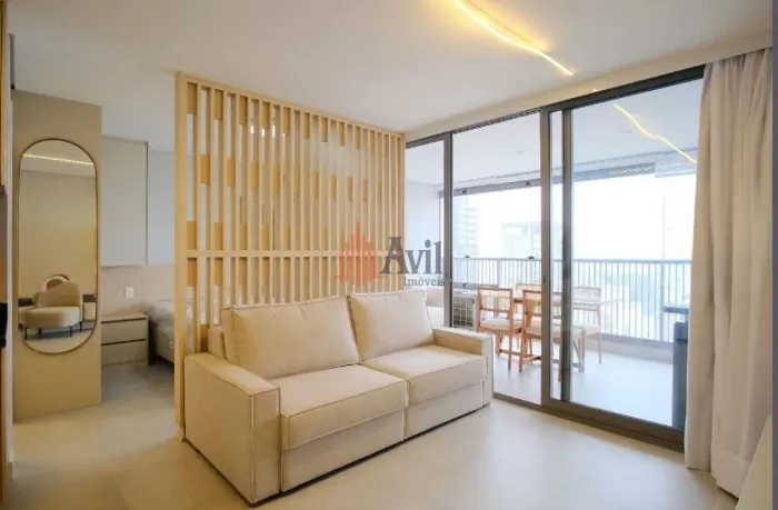 Apartamento Mobiliado 33m² com 1 quarto, 1 banheiro e 1 vaga para Locação no Tatuapé