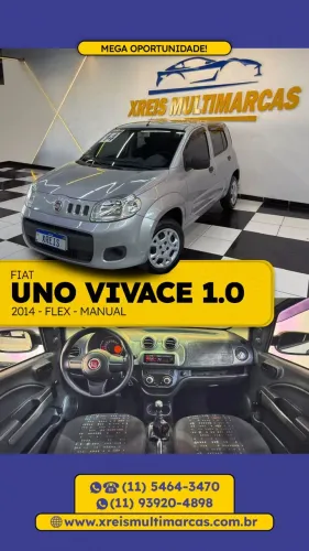 Fiat Uno Vivace/rua 1.0 EVO Fire Flex 8V 5P 2014