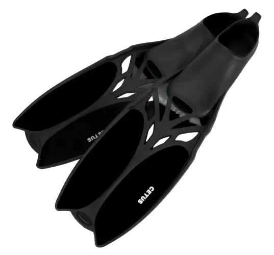     Nadadeira Cetus Manta Ray para Mergulho Livre original preta nova 39 - 40