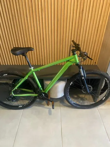 bike aro 29 quadro Sol alumínio- freio hidráulico- revisada