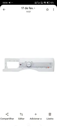 Painel Placa Interface Lava e Seca Brastemp novo