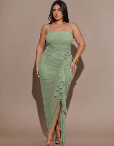 Vestido azul bebê