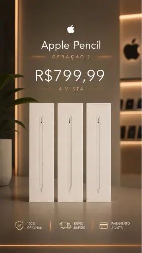 Apple Pencil Segunda Geração