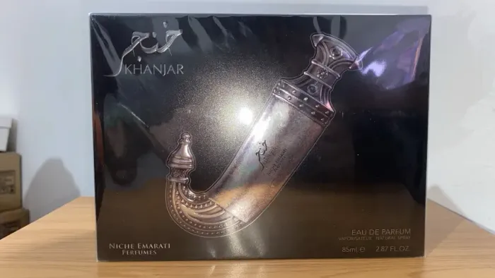 Perfume lattafa khanjar 85ml - original - lacrado