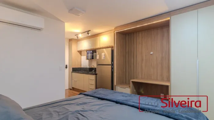 STUDIO MOBILIADO PARA LOCAÇÃO NO GO CARLOS GOMES NO BAIRRO BOA VISTA