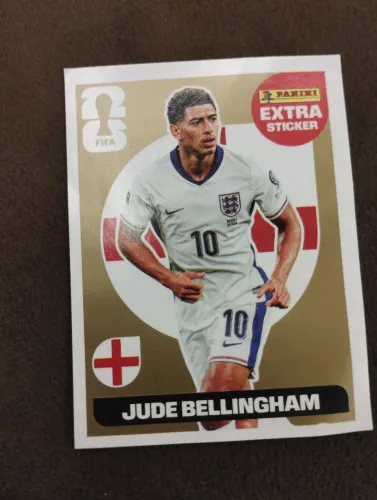 Jude Bellingham - Gold (Extra Sticker) Copa do mundo 2026