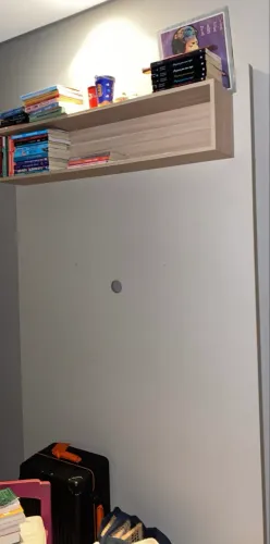 Cabeceira da cama e painel para TV