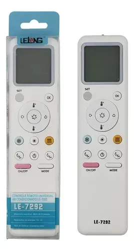 Controle Remoto P/ Ar Condicionado Universal Leon