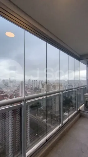 STUDIO SEMI-MOBILIADO DE 57 M² COM VARANDA LAVABO AR-CONDICIONADO 1 VAGA Granja Julieta -
