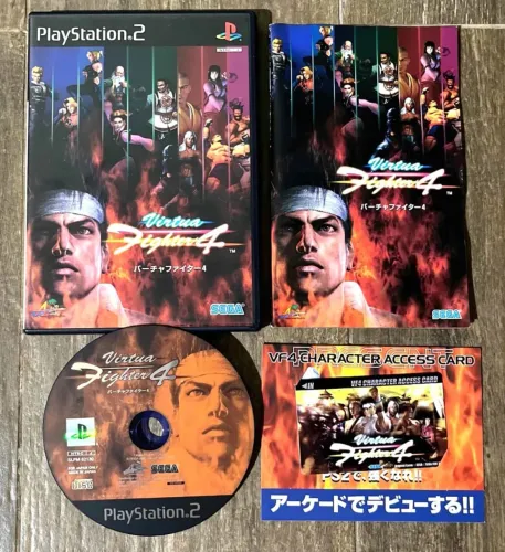 VIRTUA FIGHTER 4 PS2 ORIGINAL
