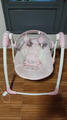 OPORTUNIDADE - Cadeira de Balanço Elétrica - Mimo, Modelo 1042 - Rosa