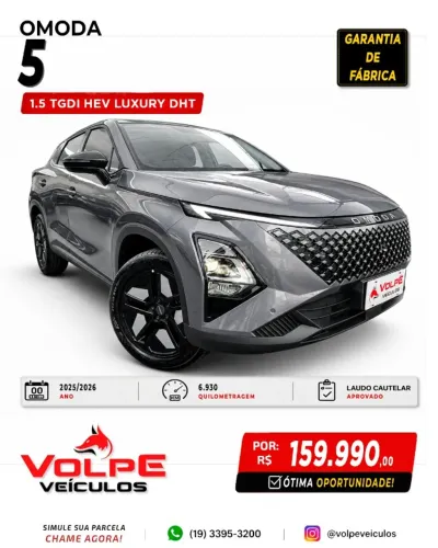 Omoda 5 Luxury 1.5 TB FWD 2026